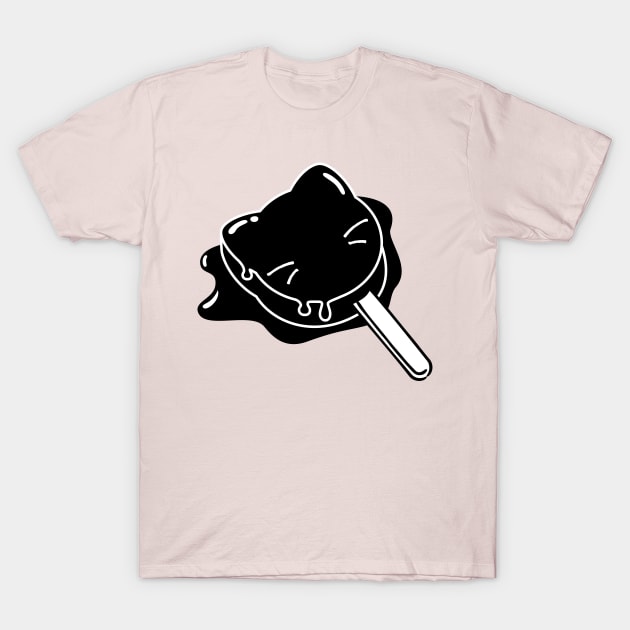 Cat Ice Cream Meow Ice Pop T-Shirt by Attapet Original